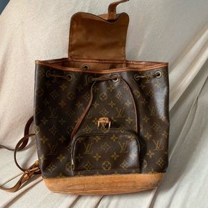 louis vuitton - VINTAGE montsouris backpack